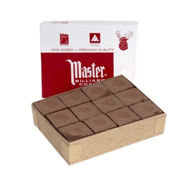 TIZA MASTER MARRÓN 12 UNIDADES